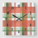 Recherche de rétro noël horloges Rouge