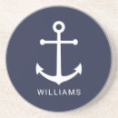 Zoek naar blauw wit onderzetters Marine