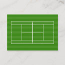 Recherche de tenis cartes visite Loisirs