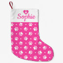 Recherche de rose et blanc chaussette de noël Mignon