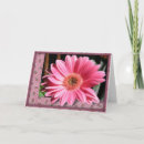 Recherche de gerber rose vœux cartes Jardin