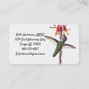 Recherche de colibri cartes visite Animal