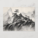 Recherche de dessin nature cartes postales Minimaliste