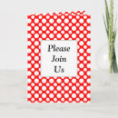 Recherche de pois rouge et blanc invitations Toute personne