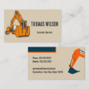 Recherche de operateur cartes visite Construction