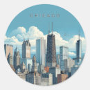 Recherche de chicago autocollants Skyline