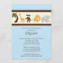 Zoek naar zoo animal uitnodigingen Jongen