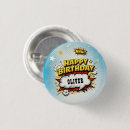 Recherche de super héros badges Bande dessinée