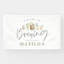 Recherche de baby shower banderoles Moderne