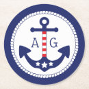 Zoek naar zeevaart onderzetters Anker