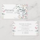 Recherche de fleurs sauvages cartes visite Floral