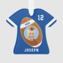 Recherche de football jersey ornements Noël