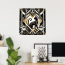 Zoek naar art deco kat posters Elegant