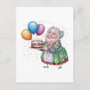 Recherche de vieille dame cartes postales Humour de senior