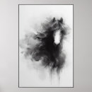 Recherche de cheval abstrait posters Étalon