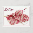 Recherche de aiguilles de tricot cartes postales Passe temps