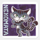 Recherche de japonais traditionnel autocollants Chat