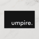 Recherche de le juge cartes visite Arbitre