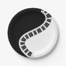 Recherche de piano assiettes Musicien