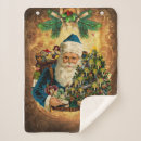Recherche de vintage santa blankets Vacances