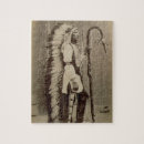 Recherche de natifs américains puzzles L'amérique