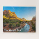 Recherche de national parks puzzles Zion national park