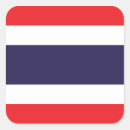 Recherche de drapeau thaïlandais autocollants Pays