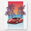 Recherche de voiture rouge tapis souris Voiture de sport