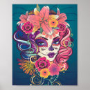 Recherche de jour morts posters Floral