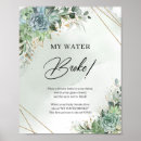 Zoek naar faux goud posters Baby shower