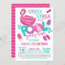 Recherche de flamingo pool party invitations Pour enfants