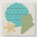 Zoek naar shells onderzetters Kust