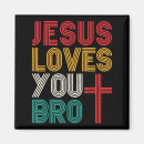 Recherche de jesus refrigérateur magnets Vous