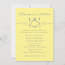 Recherche de diamant jaune invitations Élégant