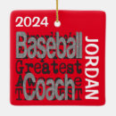 Zoek naar baseball ornamenten Coach