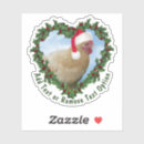Zoek naar witte kip stickers Kerstmis
