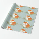 Recherche de renard papier cadeau Bébé