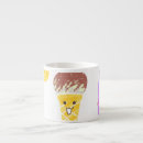 Recherche de glace mignonne tasses Blanc