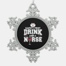 Recherche de infirmière drôle ornements Joyeux noël