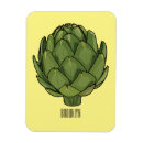 Recherche de légume vert magnets Artichaut