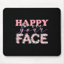 Recherche de visage heureux tapis souris Fournitures scolaires