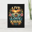 Recherche de kayak vœux cartes Aventure