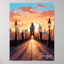 Recherche de prague Illustration