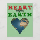 Recherche de paix sur terre cartes postales Vert