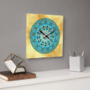 Zoek naar blauwe mandala klokken Elegant