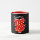 Recherche de pois noir et blanc tasses Vintage