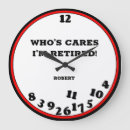 Recherche de retraité horloges Rouge