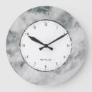 Recherche de marble horloges Gris