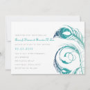 Recherche de plumes paon invitations Moderne