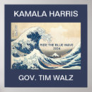 Recherche de vague bleue posters Harris